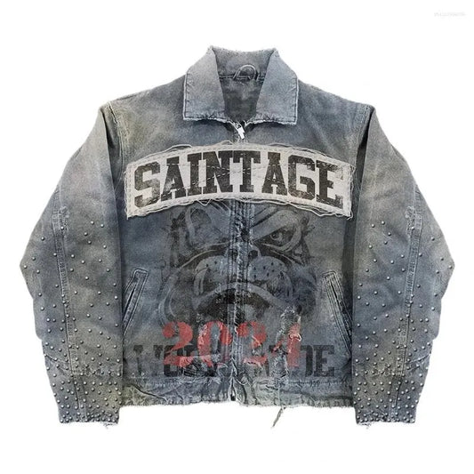 Distressed SAINTAGE Jacket