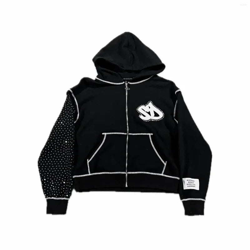 SD Rhinestone Jacket - Streetwear Boulevard
