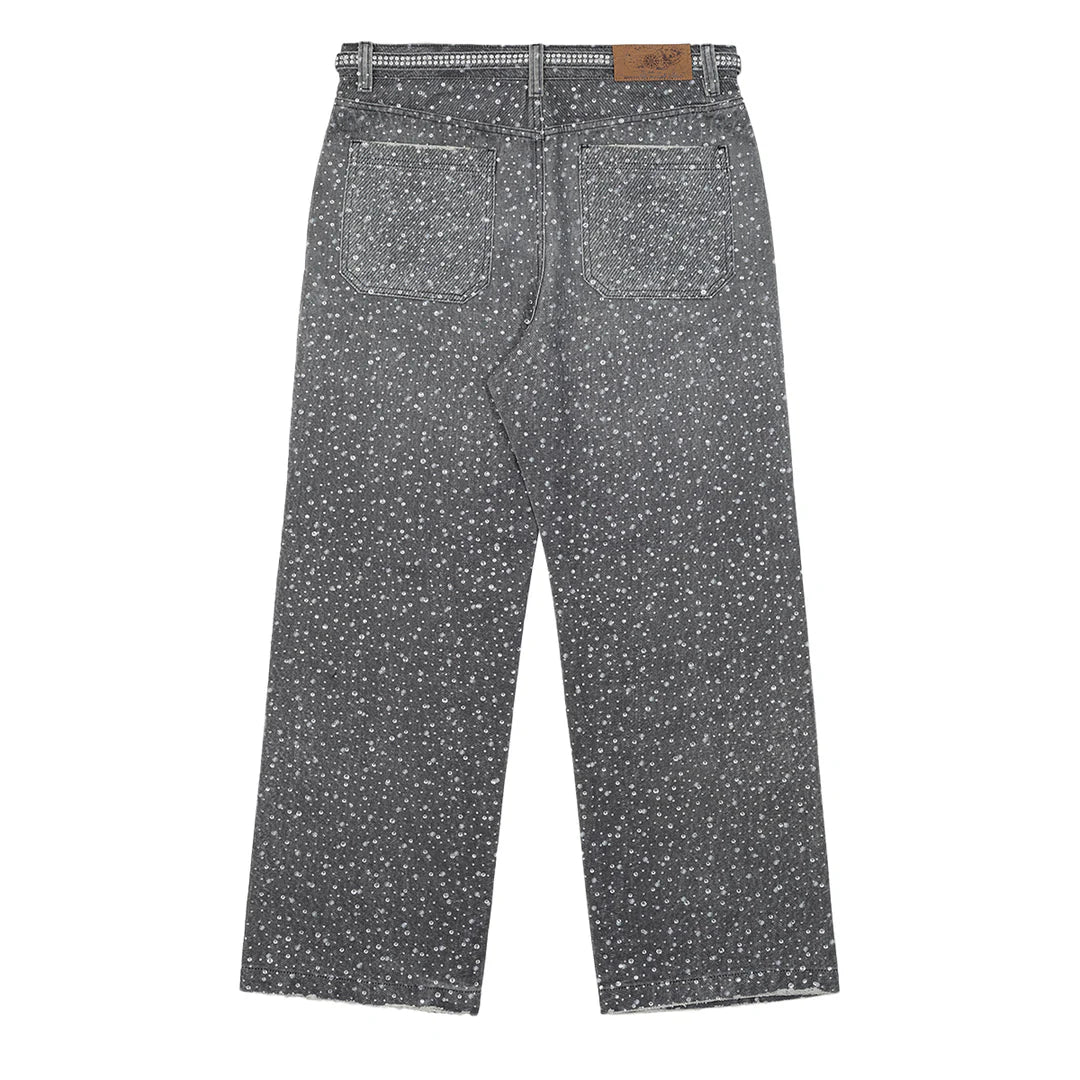 The Crystal Cascade Jeans - Streetwear Boulevard