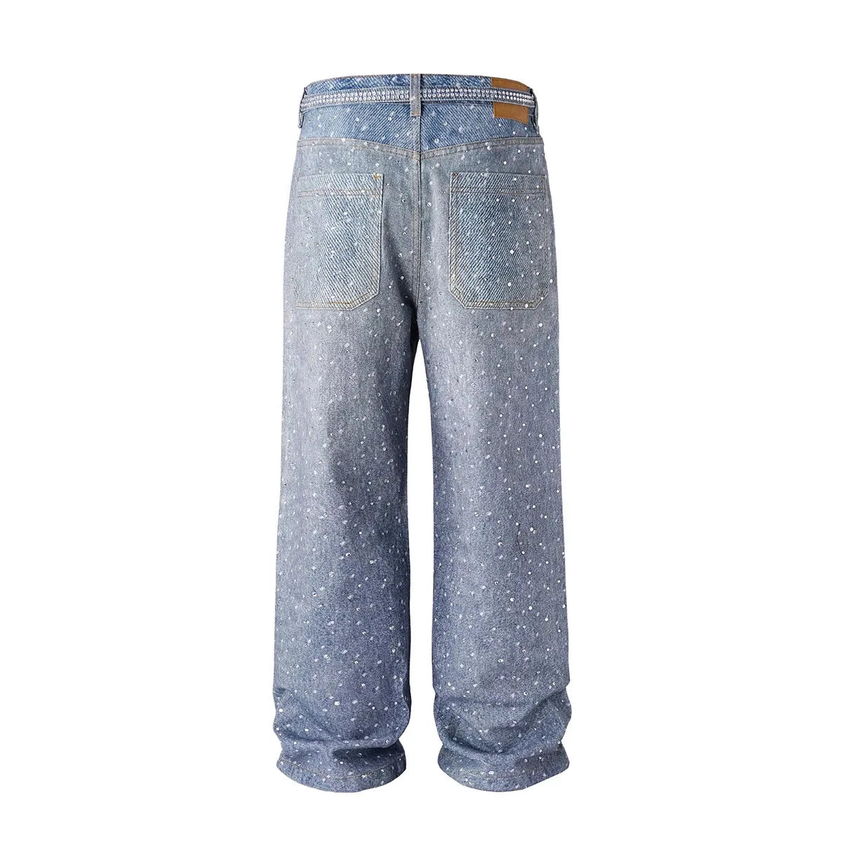 The Crystal Cascade Jeans - Streetwear Boulevard