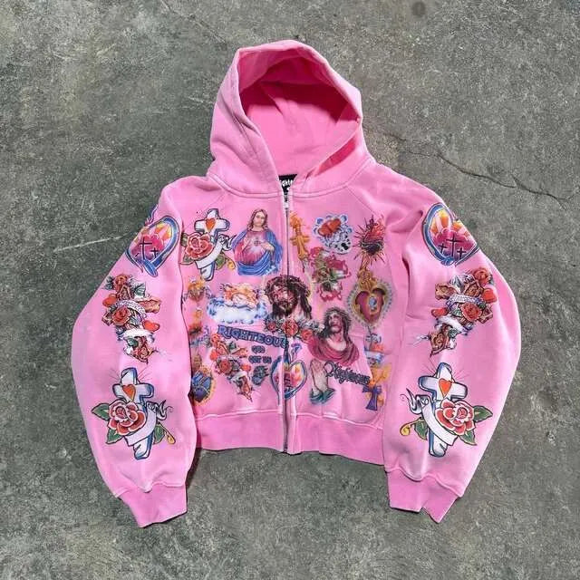 Risen Christian Zipper Hoodie - Streetwear Boulevard