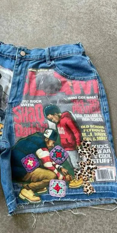 Reconstructed Canvas Shorts - Streetwear Boulevard