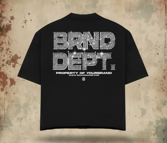 Saint Brnd Dept T-Shirt - Streetwear Boulevard