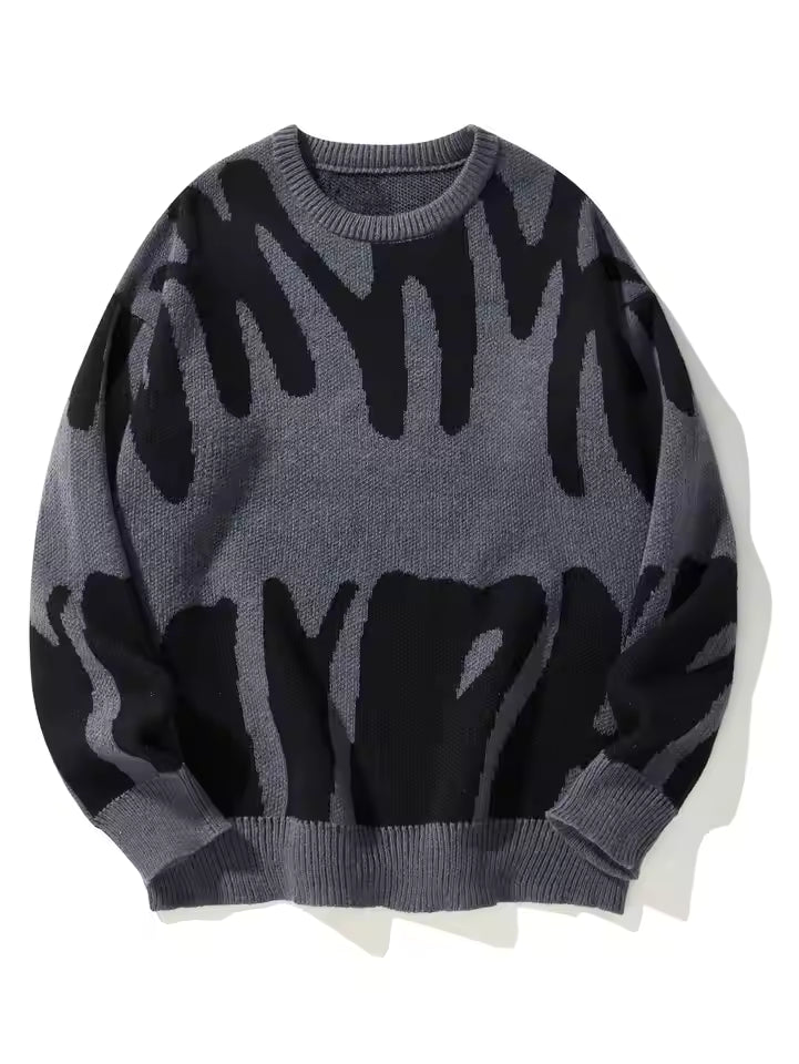 Shadowline Knit Pullover - Streetwear Boulevard