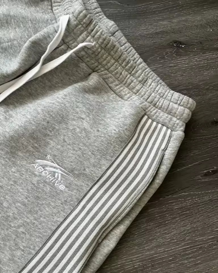 Parallel Stripe Sweats - Streetwear Boulevard