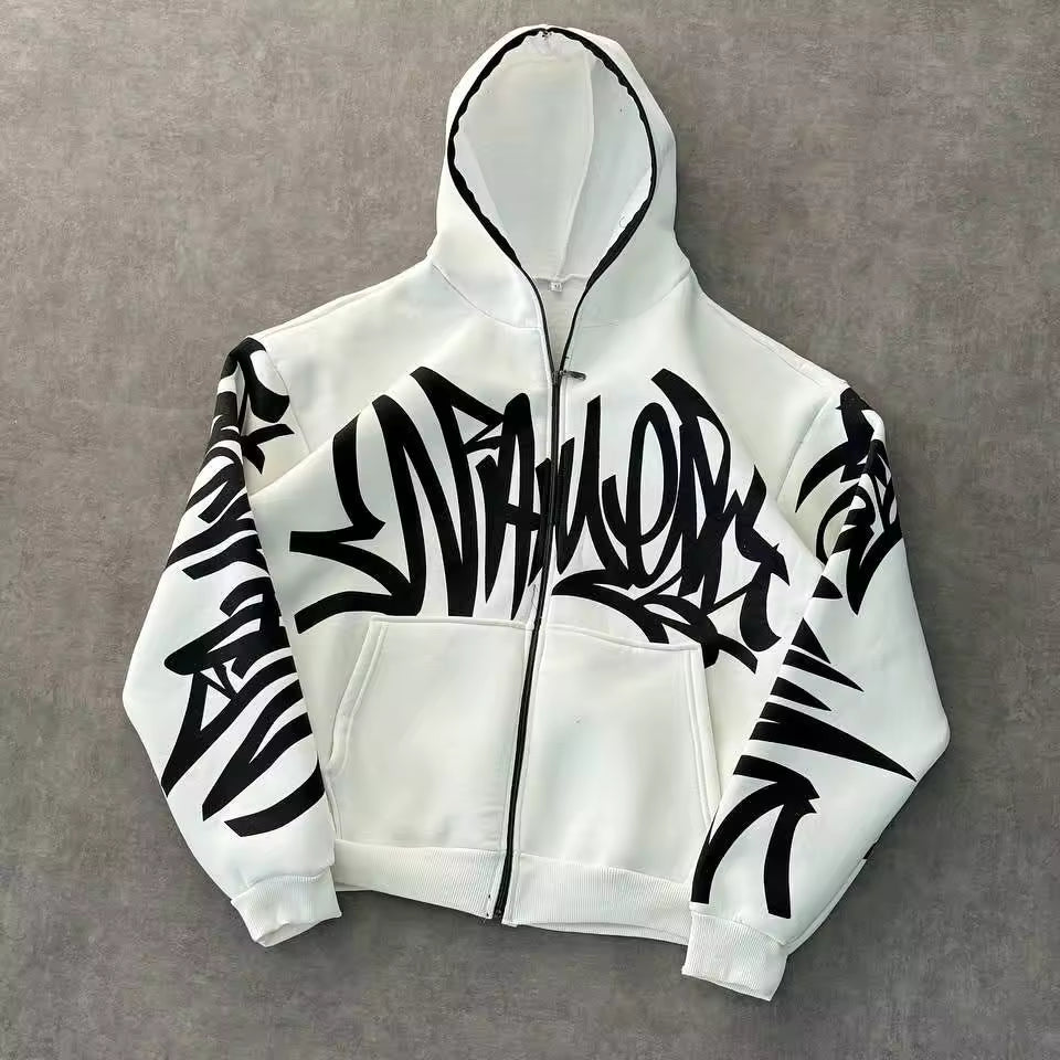 Ink-Bomb Zip-Up