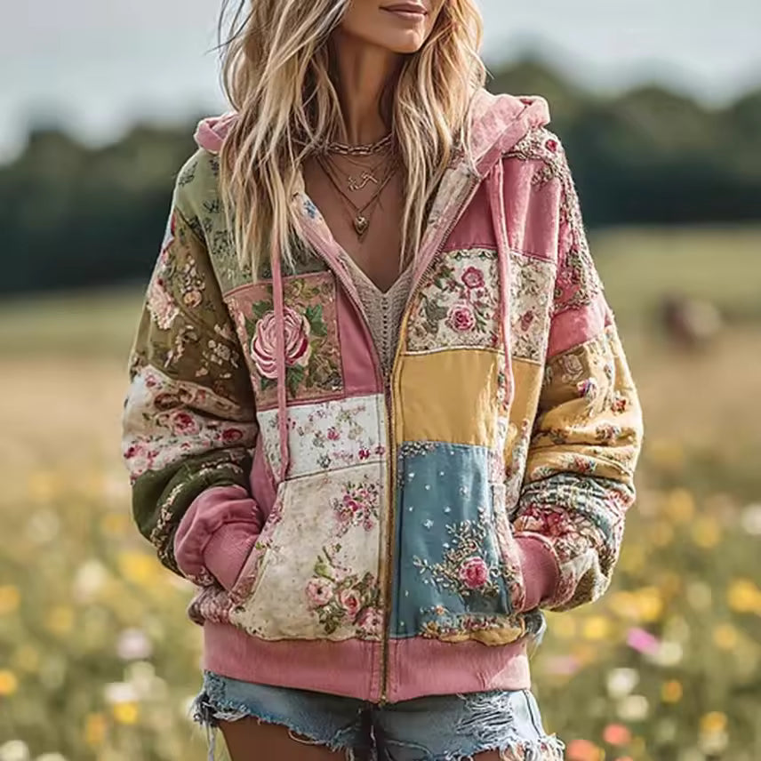 The Floral Patchwork Jacket