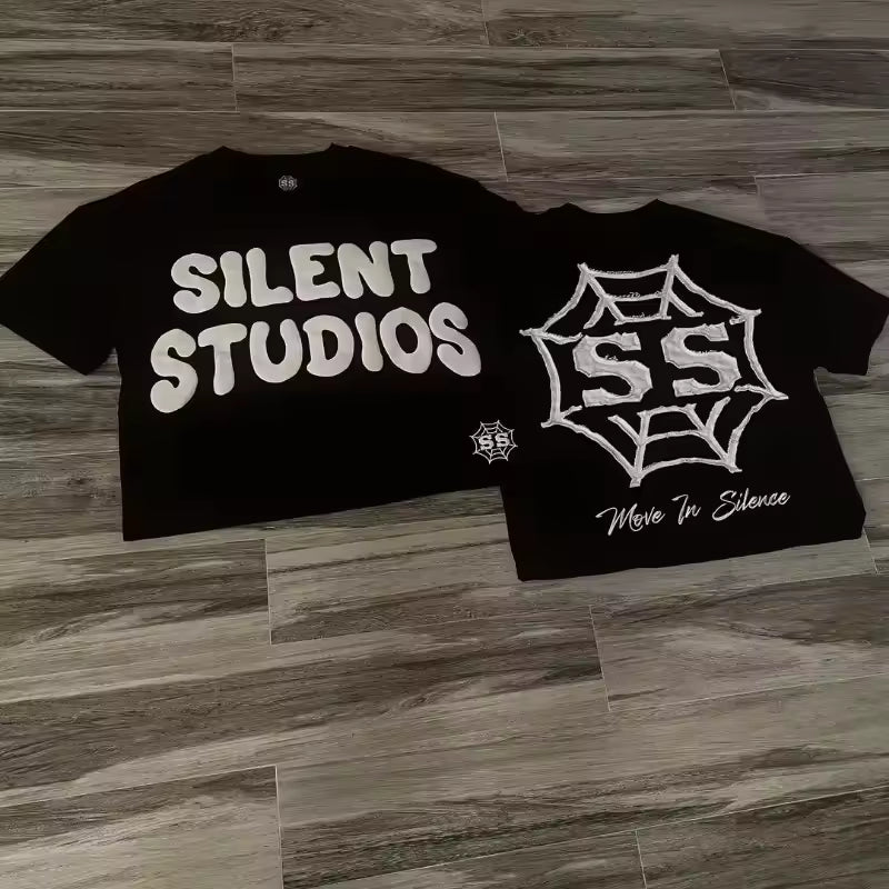 "Silent Studios" T-Shirt - Streetwear Boulevard