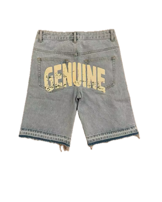 Genuine Cross Rhinestone Shorts - Streetwear Boulevard