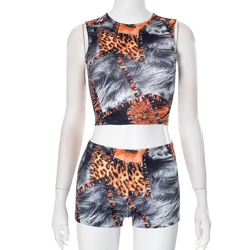 Savannah Sunset Two-Piece Set - Streetwear Boulevard