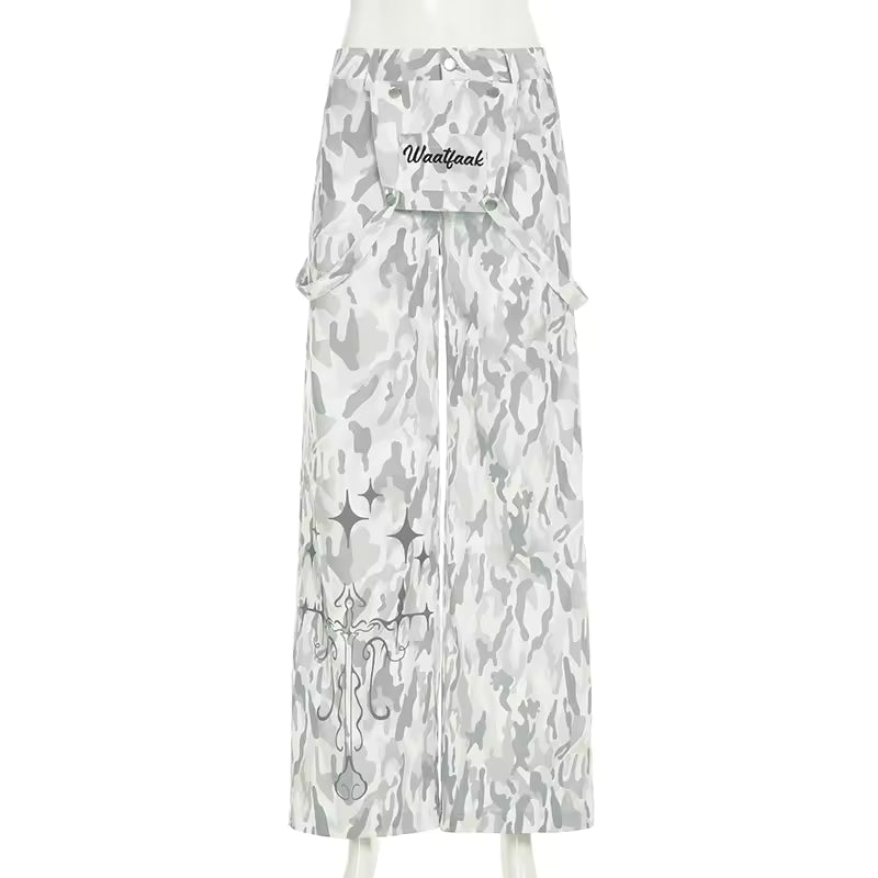 Ghost Camo Cargos - Streetwear Boulevard