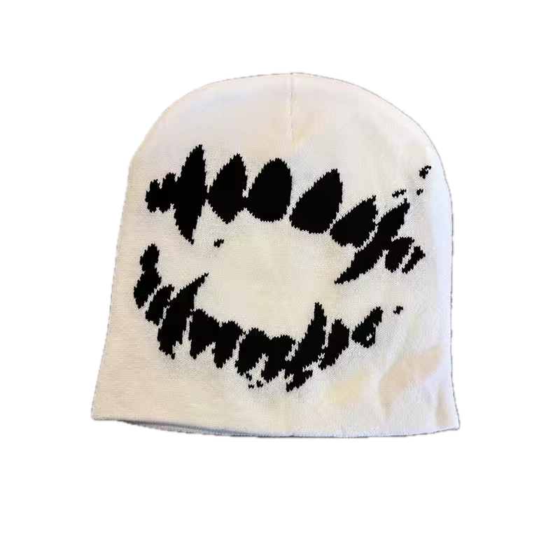 Fanged Graphic Beanie