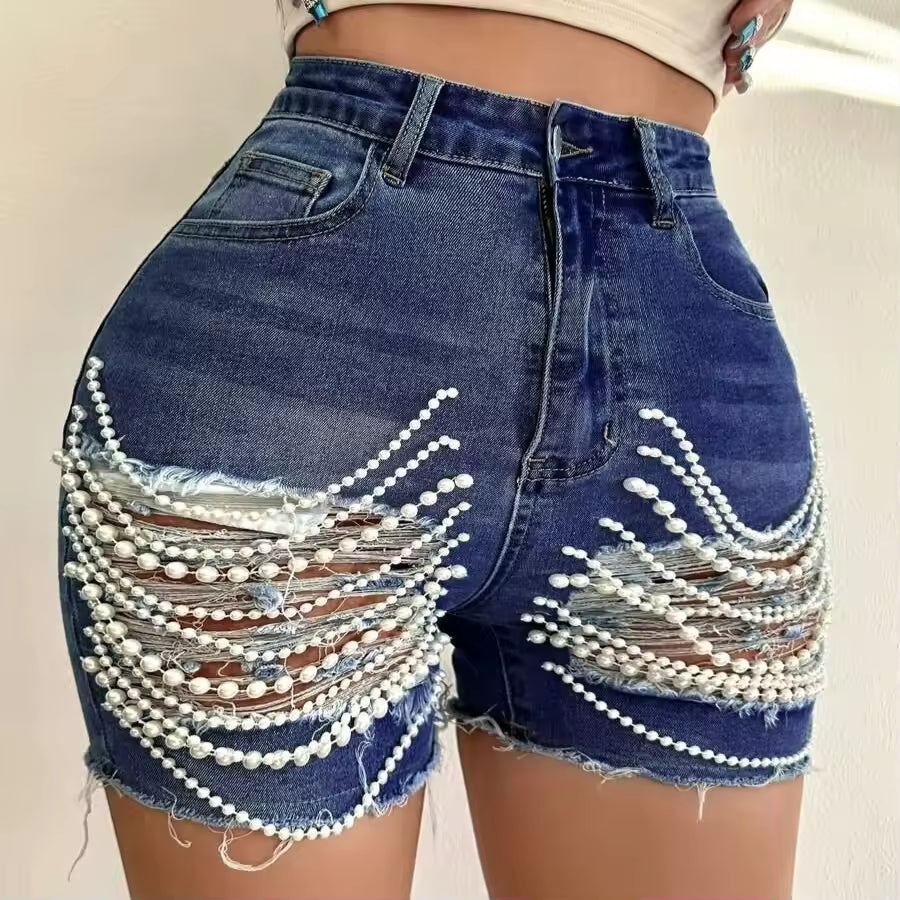 Pearl Waterfall Jorts - Streetwear Boulevard