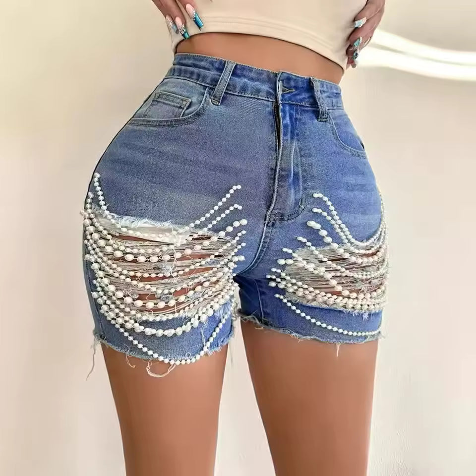 Pearl Waterfall Jorts - Streetwear Boulevard