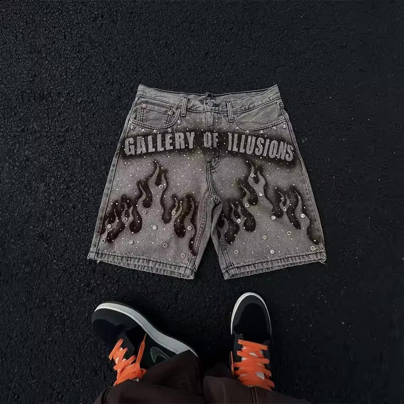 Gallery Of Illusions Shorts - Streetwear Boulevard