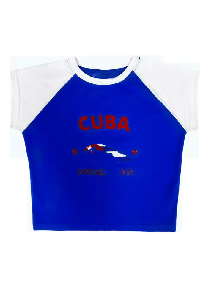 World Tour Countries Crop Tops - Streetwear Boulevard