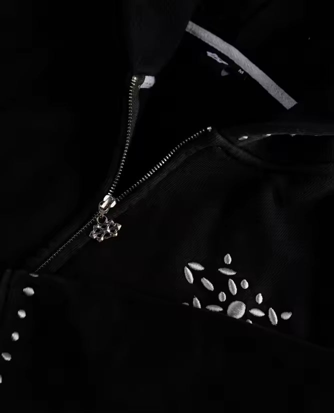 Studded Outline Jacket - Streetwear Boulevard