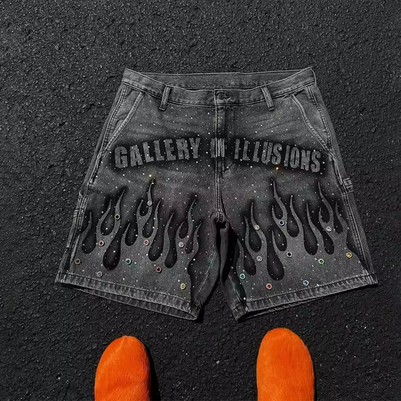 Gallery Of Illusions Shorts - Streetwear Boulevard