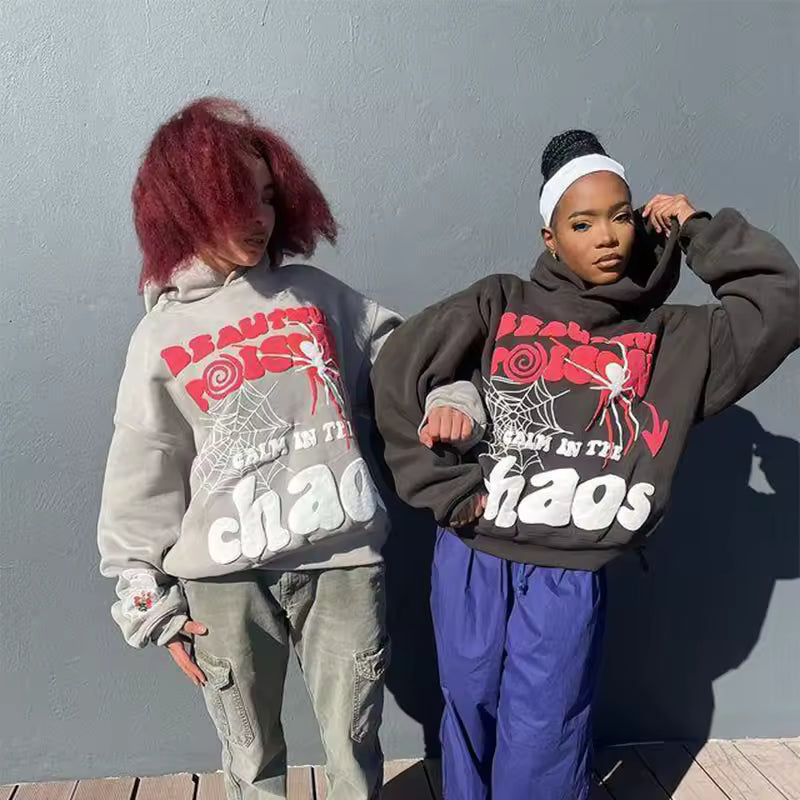 Calm In The Chaos Hoodie - Streetwear Boulevard