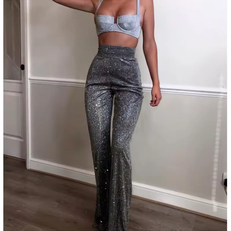 Cosmic Shine Trousers - Streetwear Boulevard
