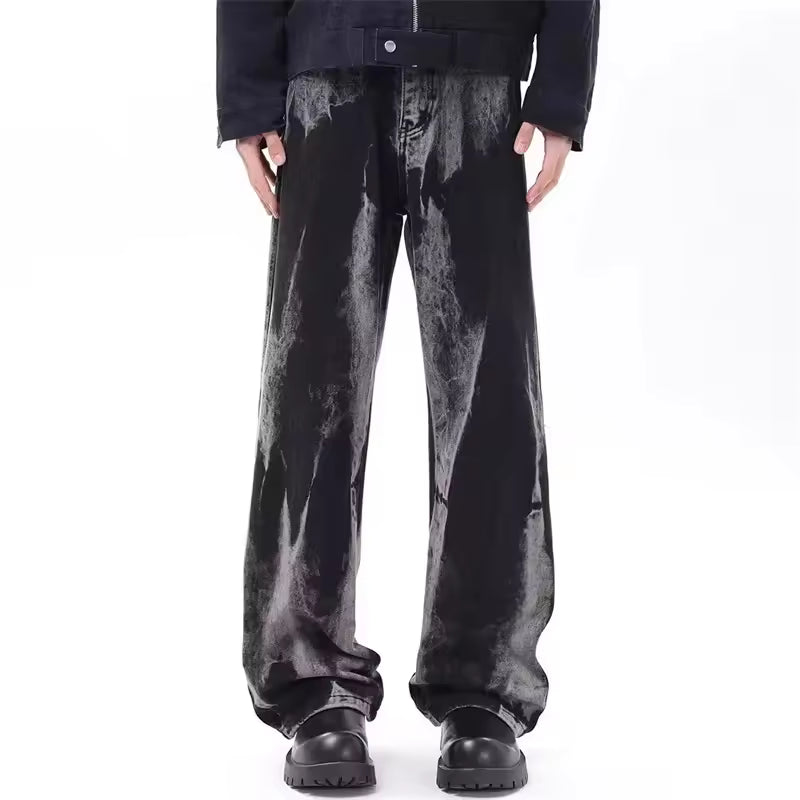 Smoked Out Denim Jeans - Streetwear Boulevard