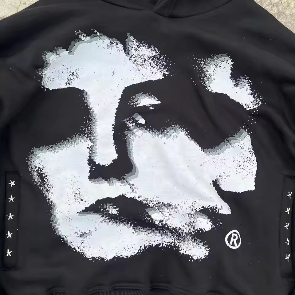 Faces of the Void Hoodie - Streetwear Boulevard