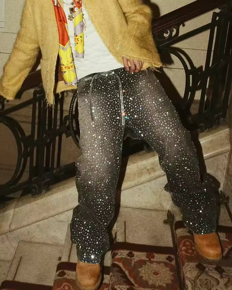 The Crystal Cascade Jeans