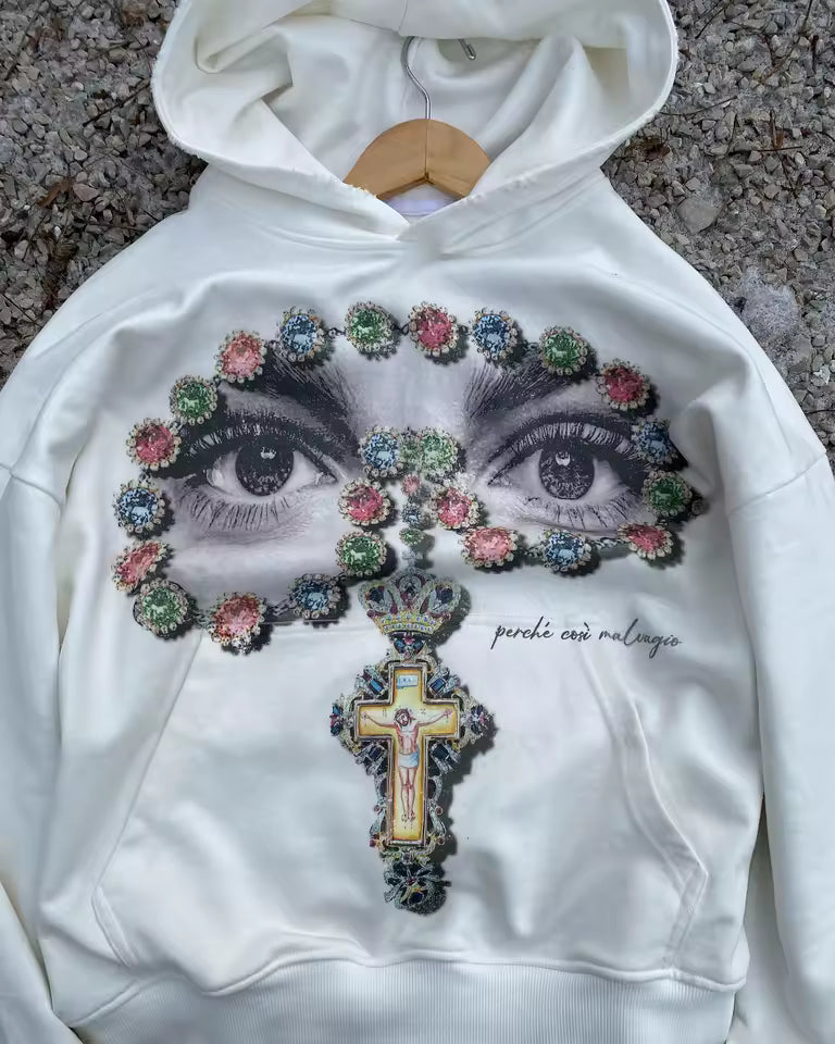 Sacred Vision Hoodie - Streetwear Boulevard