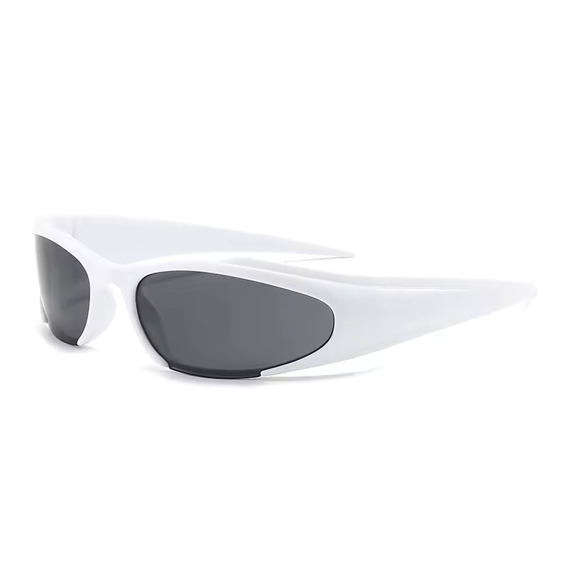 Retro Oval Frame Sunglasses - Streetwear Boulevard