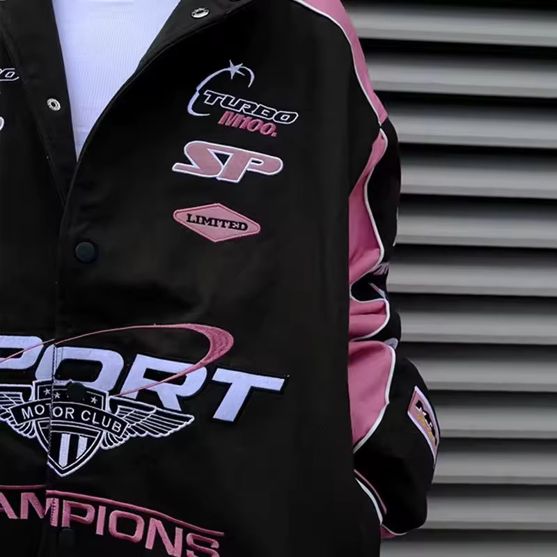 Turbo Sport Varsity Jacket - Streetwear Boulevard