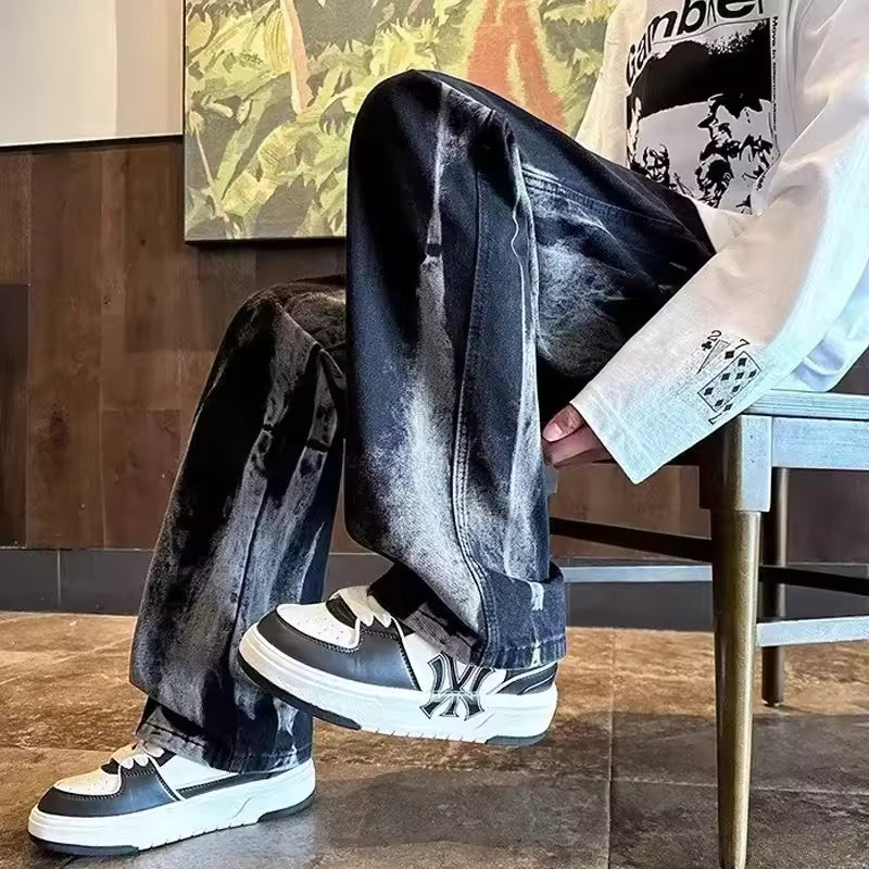 Smoked Out Denim Jeans - Streetwear Boulevard