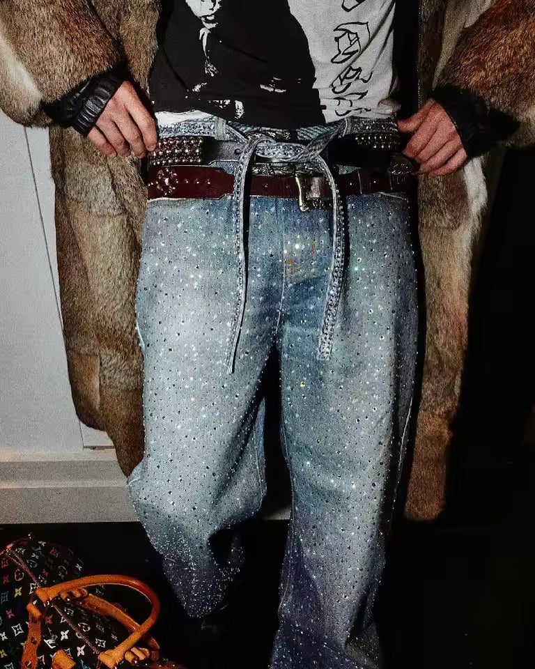 The Crystal Cascade Jeans