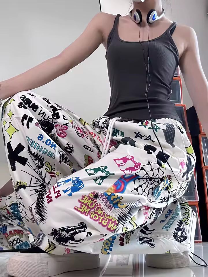 Comic Chaos Pants - Streetwear Boulevard