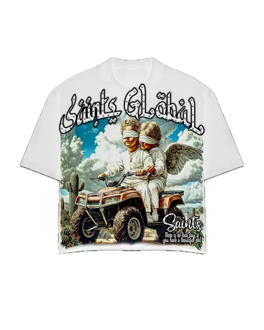 The Saints Global Desert Rider Oversized Shirt - Streetwear Boulevard