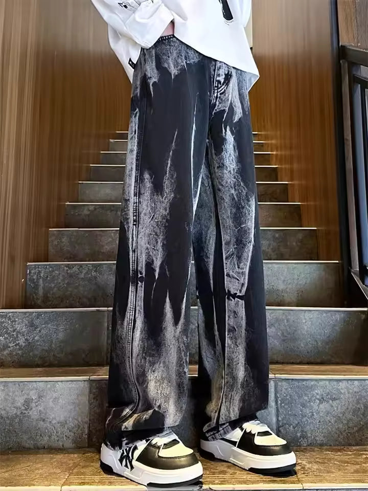 Smoked Out Denim Jeans - Streetwear Boulevard