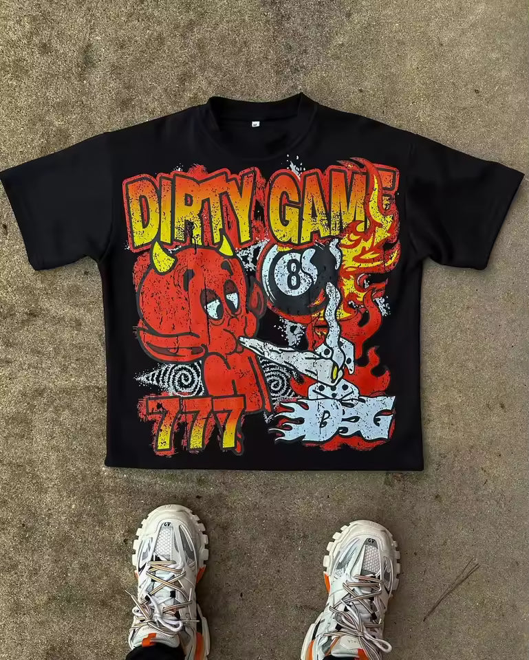 Dirty Game T-Shirt - Streetwear Boulevard