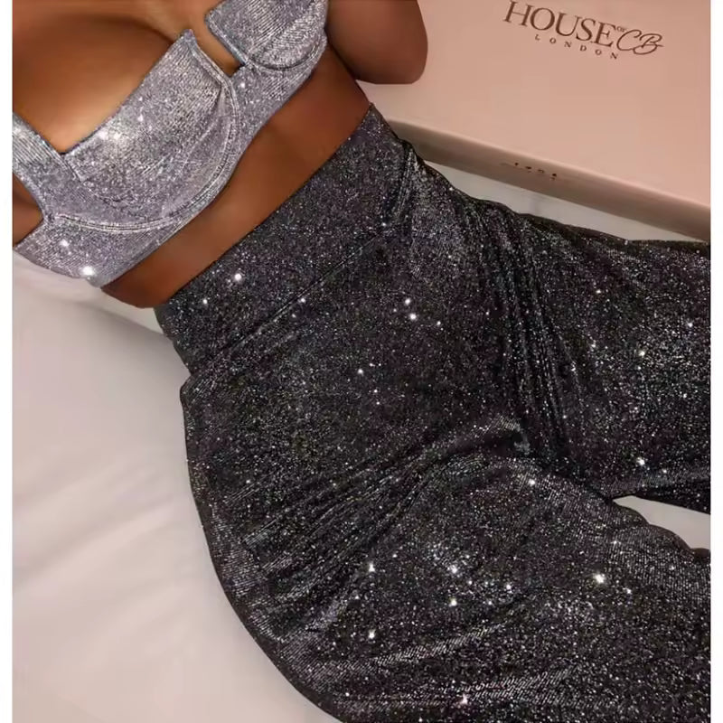 Cosmic Shine Trousers - Streetwear Boulevard