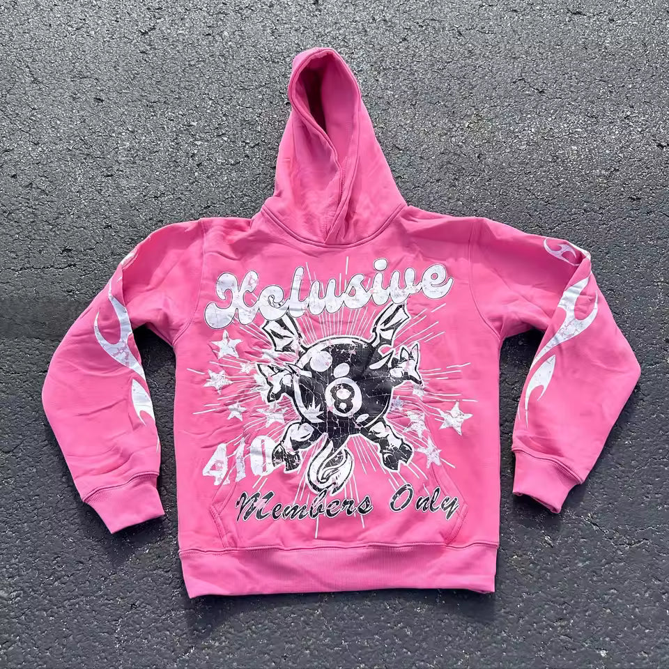 Xelusive 8 Ball Hoodie - Streetwear Boulevard