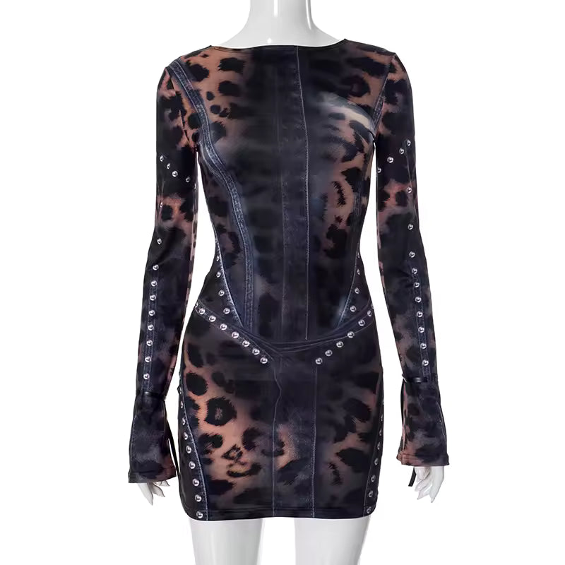 "Dark Instinct" Dress - Streetwear Boulevard