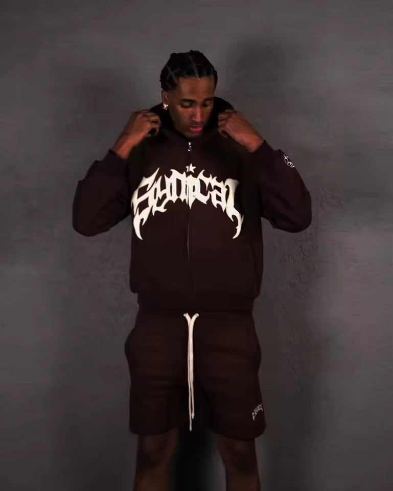 Synical Zip Up Jacket - Streetwear Boulevard