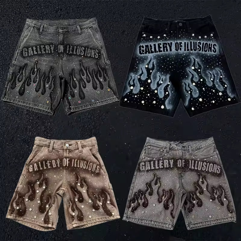 Gallery Of Illusions Shorts - Streetwear Boulevard