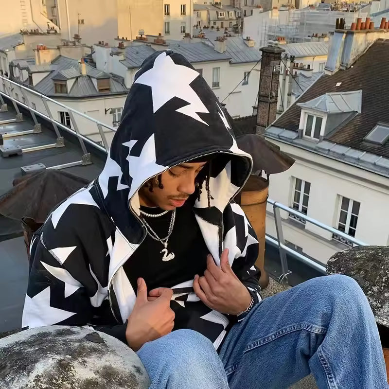 Star-strike Jacket - Streetwear Boulevard