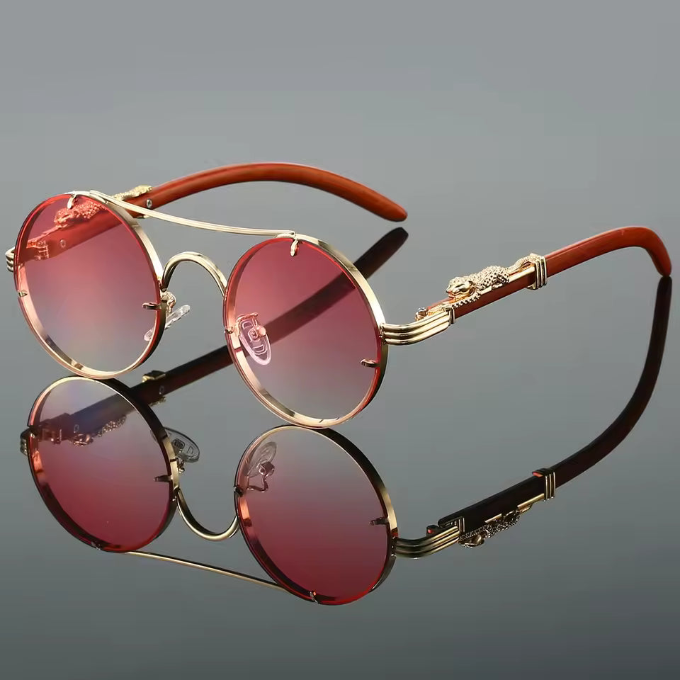 Golden Orbit Shades - Streetwear Boulevard