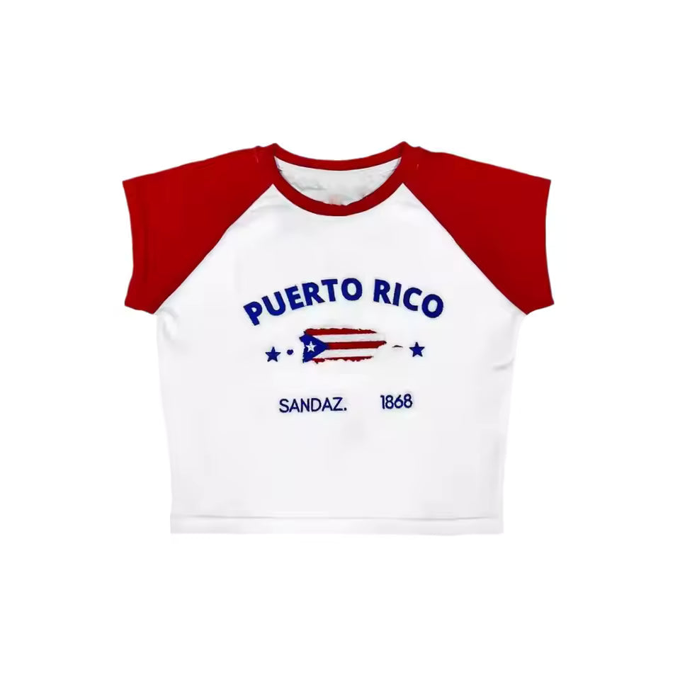 World Tour Countries Crop Tops - Streetwear Boulevard