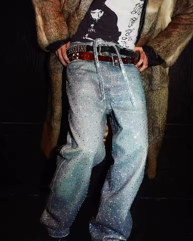 The Crystal Cascade Jeans