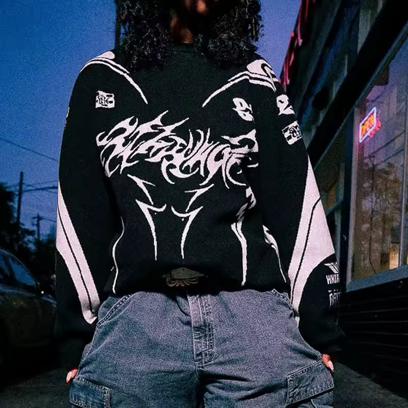 The Glitch-Matrix Crew Long Sleeve