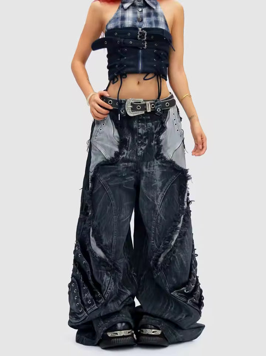 The Hardware Hybrid Wide-Leg Jeans