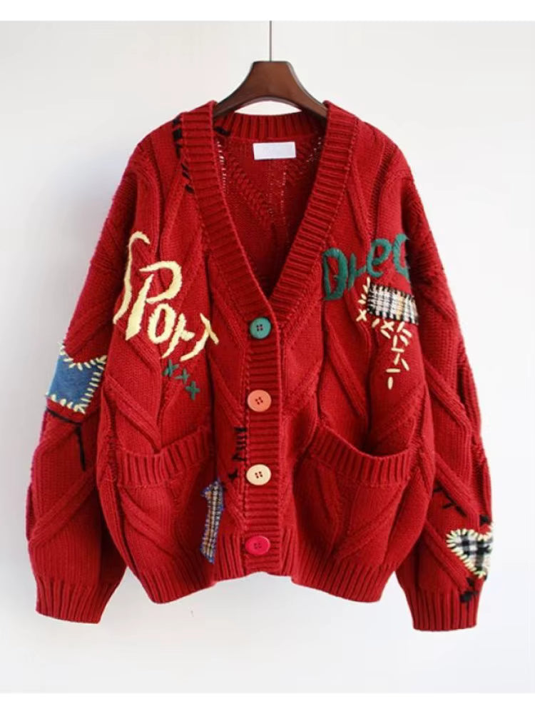 Storyteller Cable Knit Sweater - Streetwear Boulevard