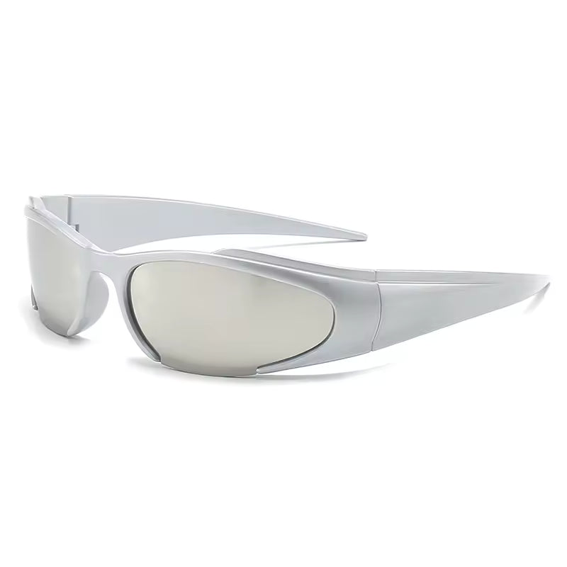 Retro Oval Frame Sunglasses - Streetwear Boulevard