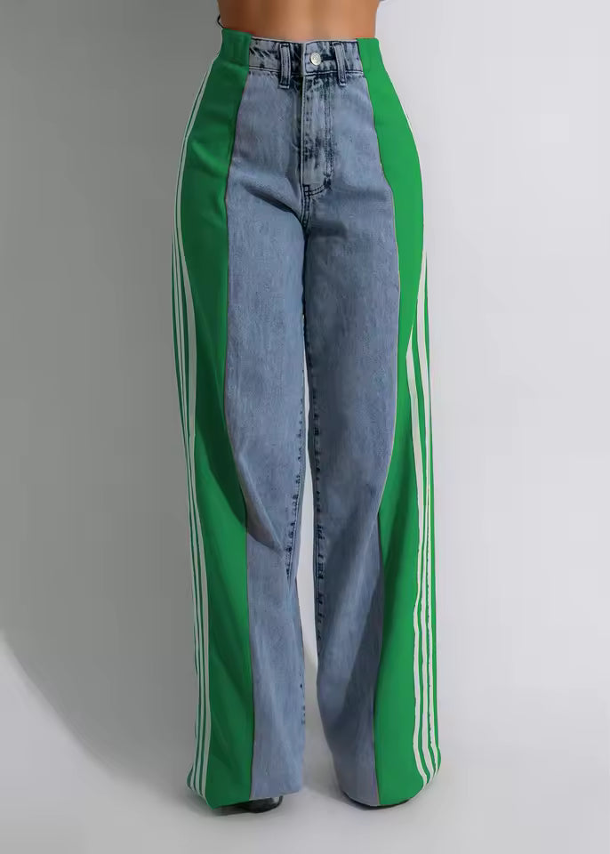 Split Tone Flares - Streetwear Boulevard